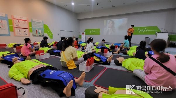 부산중구드림스타트 아동‘응급처치 및 안전교육’몸소 체험
