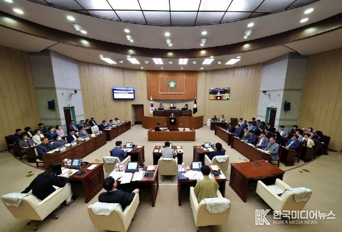 의왕시의회, 제296회 임시회 개회