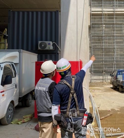 안성시, 소규모 건축공사장 안전사고 예방을 위한 2023년도 하반기 안전점검 실시