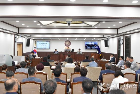 제323회 동두천시의회 임시회 폐회
