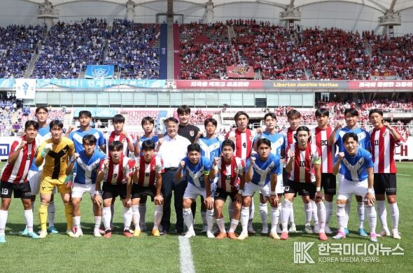 이동환 고양특례시장 ‘2023 정기 고연전’ 축구대회 참석