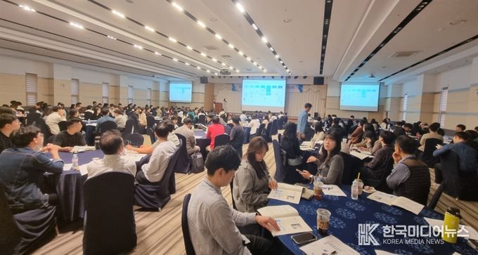 12일 보성 다비치콘도에서 ‘2024. 최소 성취수준 보장지도 역량 강화 연수’가 진행되고 있다.