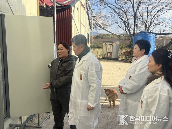 방역 현장점검 사진