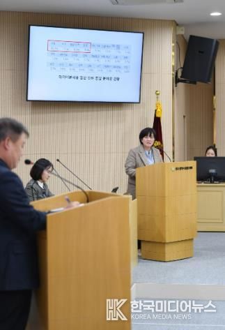 김은정 광산구의원, 불투명한 채용·불법주정차 문제 개선 촉구