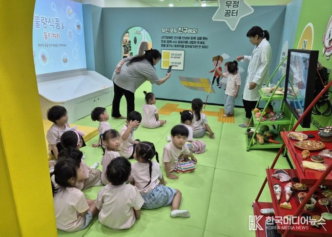 꾸러기 건강꿈터 프로그램 운영 사진.
