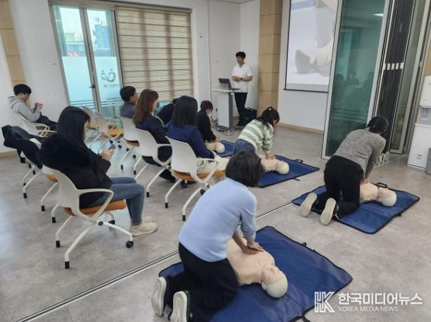 가평군보건소, 심폐소생술 등 응급처치 교육 실시
