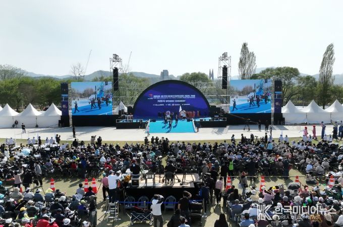 “도전과 감동의 무대”… 가평군, 경기도장애인체육대회 ‘개막’