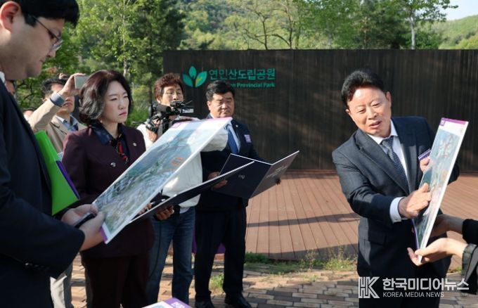서태원 군수, 실사단에 강력 건의