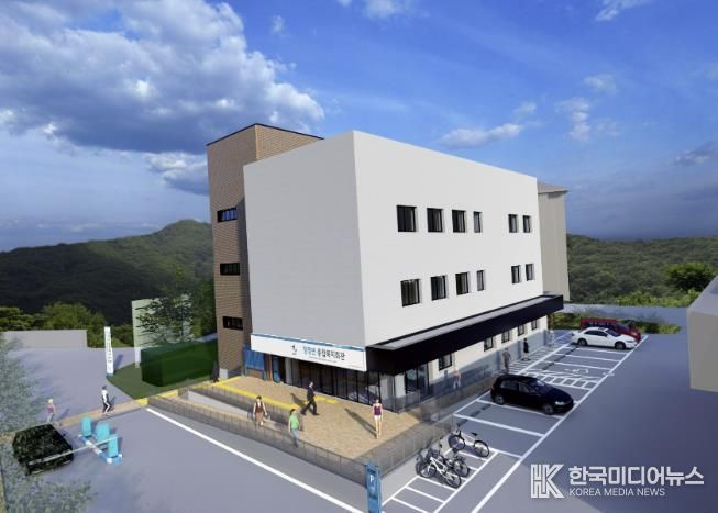 청평면 종합복지회관 조감도