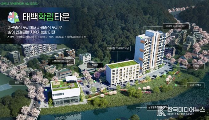 강원 태백학림타운 조감도