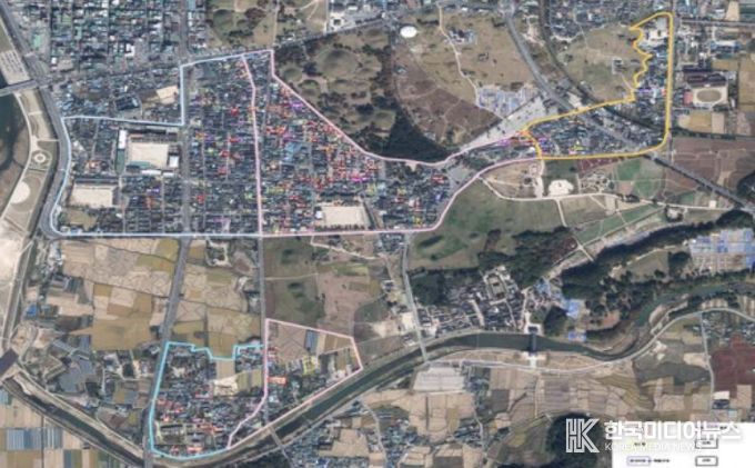 '고도 이미지 찾기 사업' 대상 위치도