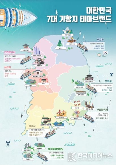 7대 기항지 테마 브랜드