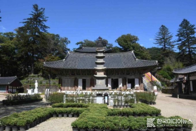 공주 마곡사 오층석탑