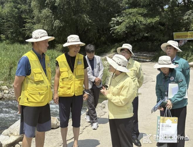 가평군, 폭염에 물놀이 현장 안전점검 강화