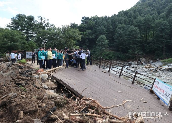 가평군, 342억 피해에 특별재난지역 선포 공식 건의