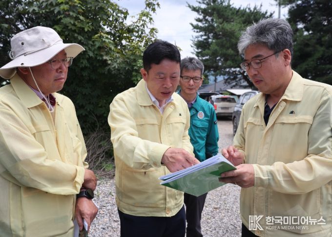 가평군, 산림청에 산사태 피해 복구 지원 요청