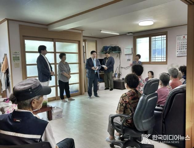 포천문화관광재단, 하성북2리 경로당서 문화예술 상생 간담회 개최