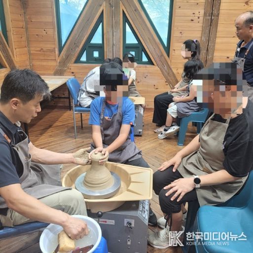 도자기공예 체험 사진