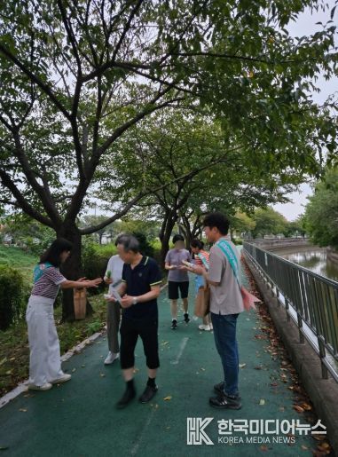 계양천 일대 홍보