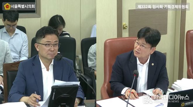 김용일 서울시의원, 예산 변경에 대한 적극적 설명 요청