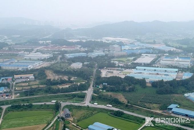 조치원일단산단 전경