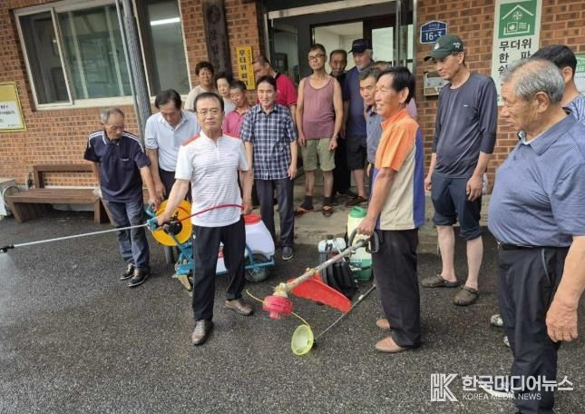 광주시농업기술센터, 농작업 안전편이장비 보급 시범 사업 추진