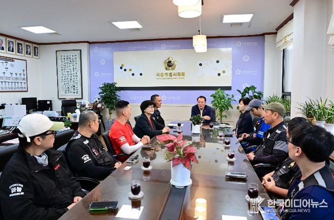 이종환 서울시의회 부의장, ‘배달플랫폼 종사자’와 소통의 시간 가져!