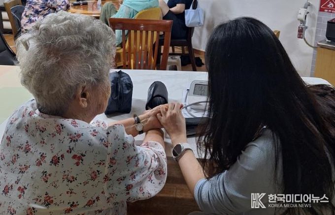 의정부시 녹양동, 경로당 찾아가는 ‘원스톱 건강서비스’ 실시