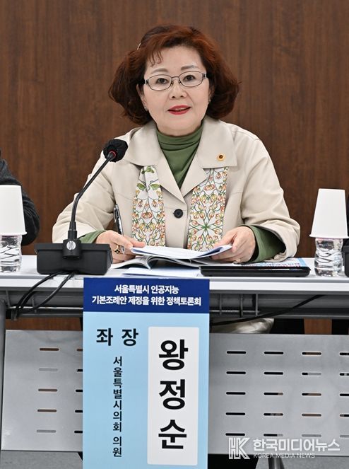 서울시의회 AI 특위 왕정순 부위원장