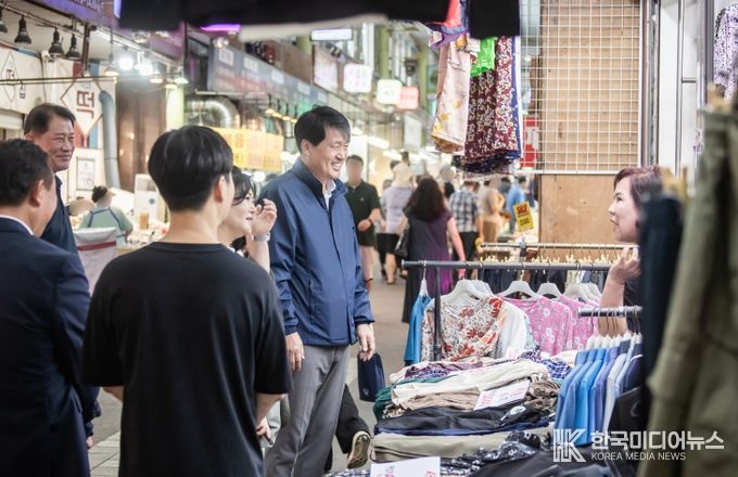 인천 서구, 추석 명절맞이 전통시장 방문