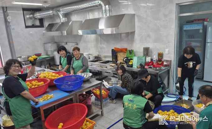 안성시 새마을회 “사랑의 레몬청” 만들기! 불우이웃 돕기 나눔 앞장
