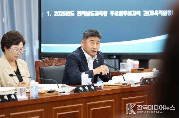 최정훈 전남도의원 “작은학교 악순환 막을 국가 차원 대책 필요”