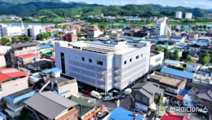 개관 1주년을 앞둔 화천군 가족센터 전경