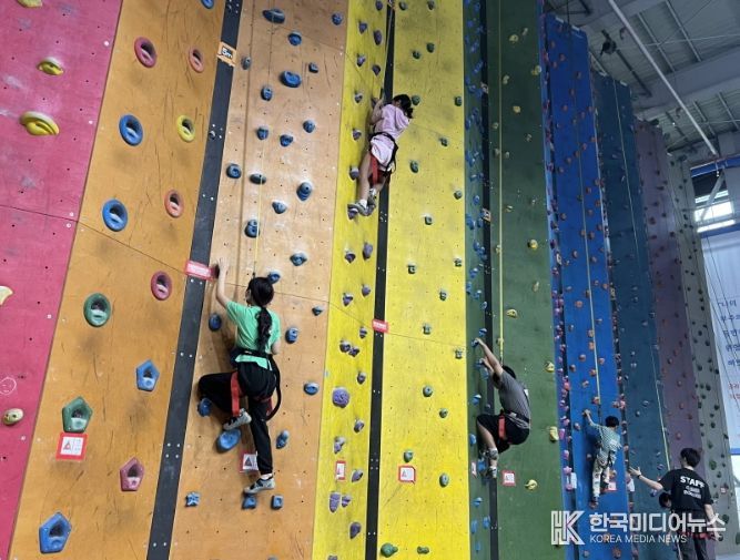 드림스타트 ‘스포츠 클라이밍 체험프로그램’ 운영