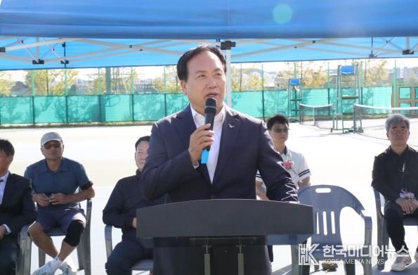오산시장배 전국 동호인 테니스대회, 550여 명 참가 속 성황리 개최
