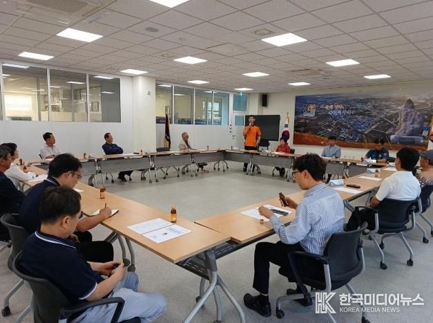 안성시 일죽면 기업인협의회 소방안전교육 실시