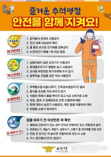 추석 소방안전