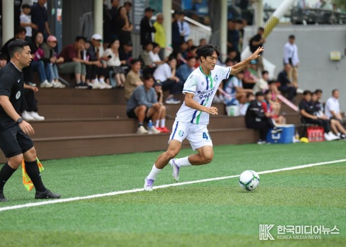 남양주시민축구단, 서울중랑축구단 상대로 2-1 극적 승리…리그 1위 수성