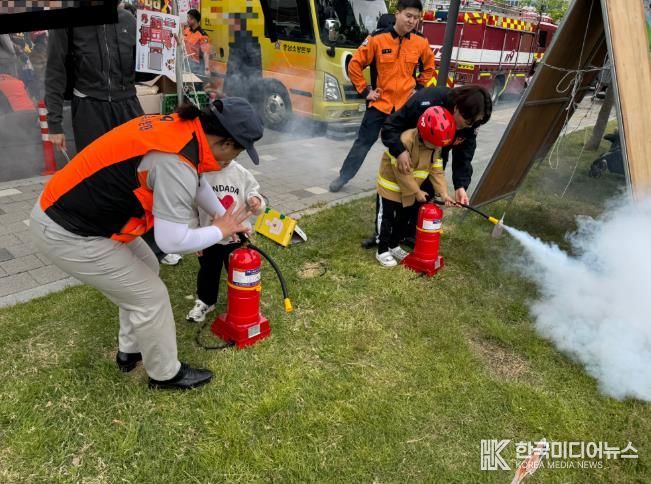 천안서북소방서, 천안흥타령춤축제서 안전문화 확산 나선다