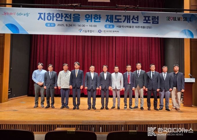 서울시 지하안전을 위한 제도개선 포럼