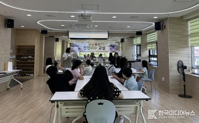 동두천시 드림스타트, ‘향기 가득 천연비누 교실’ 프로그램 진행