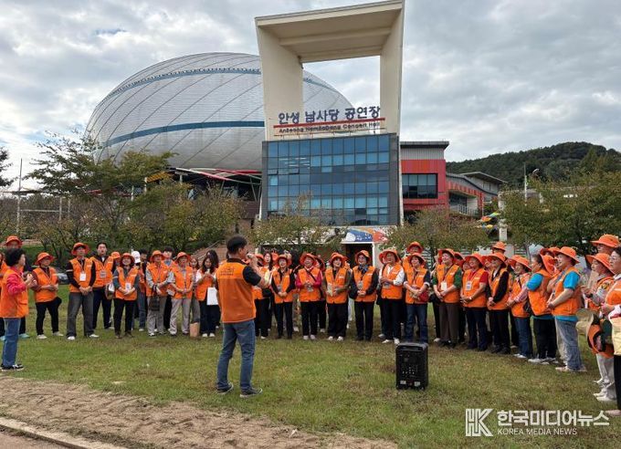 안성시자원봉사센터, 2025안성맞춤 남사당 바우덕이 축제 전문 자원봉사단 운영