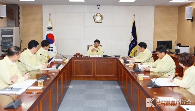 산업건설위원회 깨씨무늬병 등 대응 회의