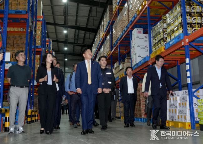 칭다오시 현지 수출기업 방문