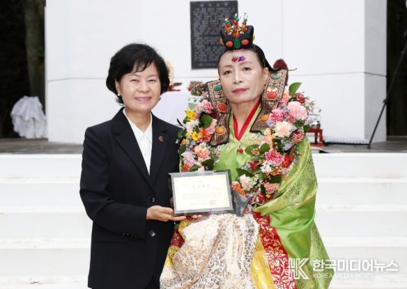 김만덕상 수상자 송금순씨