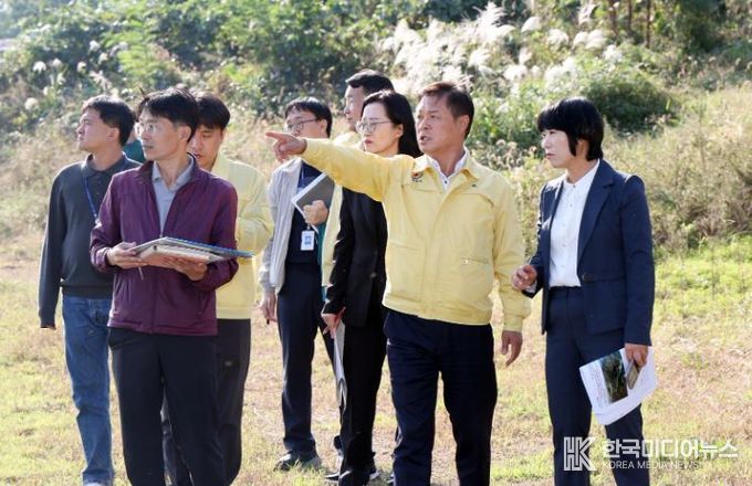 정읍시, 천년 고도 ‘고사부리성’과 첫 함성의 현장 ‘말목장터’ 직접 점검