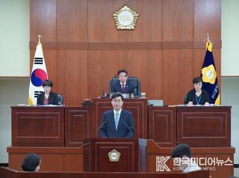 부산 영도구의회 이경민 의원, 5분 자유 발언 통해 ‘영도구 내 택시 승강장 증설’촉구