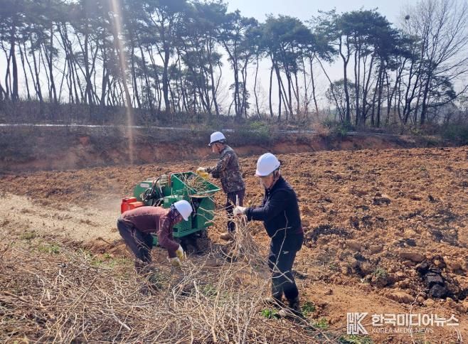 “영농부산물, 태우지 말고 파쇄 신청하세요”…정읍시, 산불 원인 사전 차단