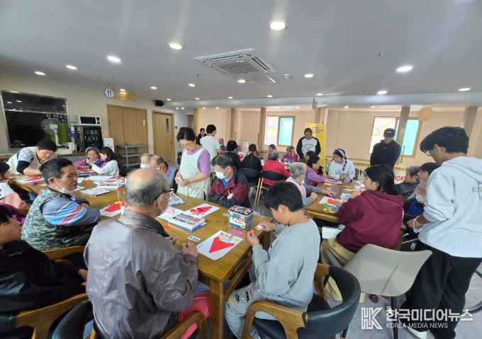 금산군 청소년수련관 동아리연합 마음쿡·하나지 봉사활동