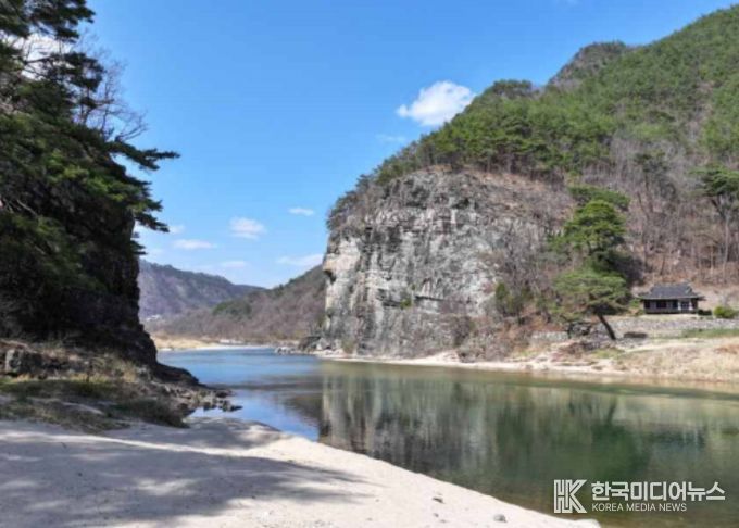 고산정과 가송협의 풍경